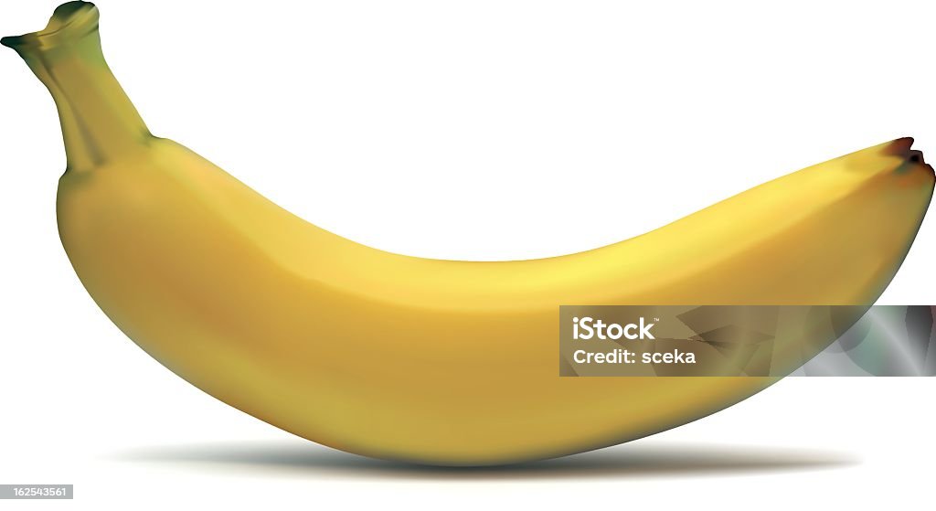 banana - Lizenzfrei Banane Vektorgrafik
