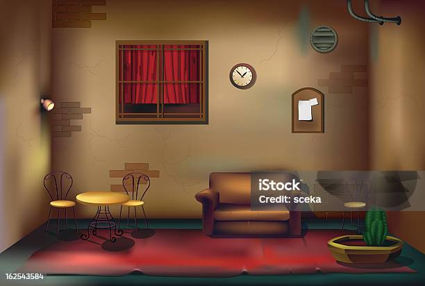 Room Stock Illustration - Download Image Now - Flooring, Old, Dirty