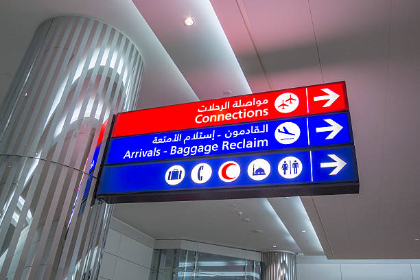 istock Airport direction sign 162545623