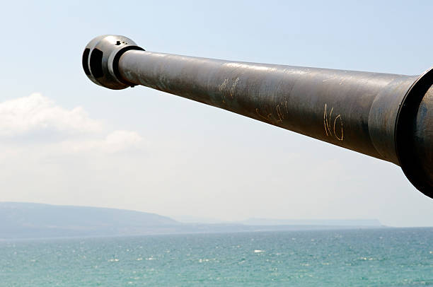 istock Arillery barrel and sea in Tripoli, Lebanon 162545842