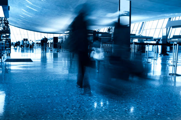 istock Passengers walking at an airport 162548251