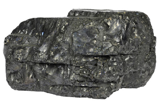 anthrazite coal from ibbenburen, germany - ibbenbüren imagens e fotografias de stock