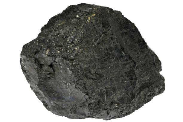 anthrazite coal from ibbenburen, germany - ibbenbüren imagens e fotografias de stock