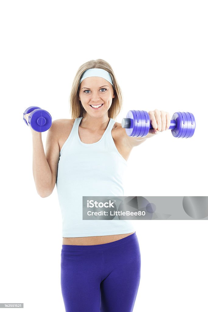 Fitness rapariga - Royalty-free Adulto Foto de stock