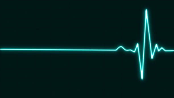 istock EKG Heart Line, Glowing neon blue Heartbeat pulse line rate graph. Electrocardiogram show heart beat line. cardiogram, Heart pulse. Medical laboratory concept 1625720873