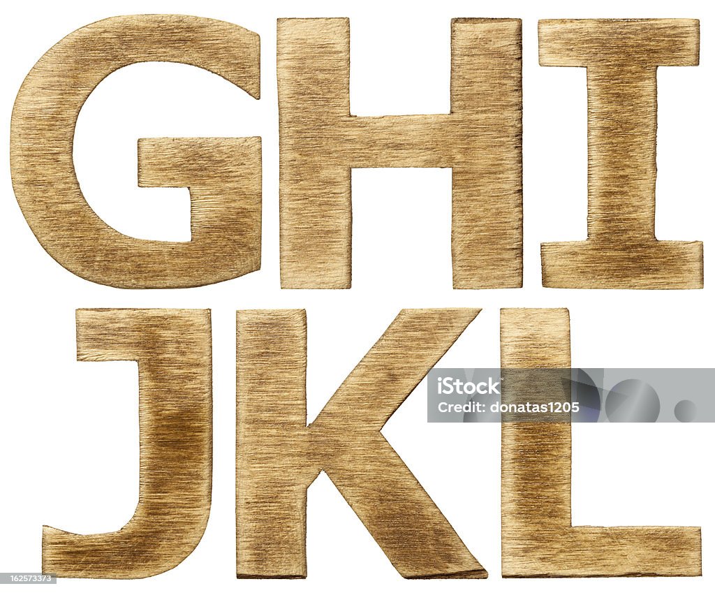 alphabet en bois - Photo de Colombages libre de droits