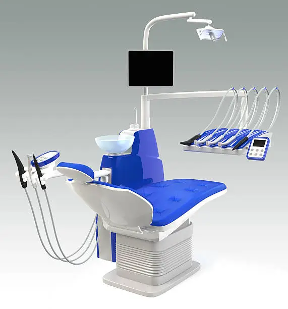 Photo of dental unit chair