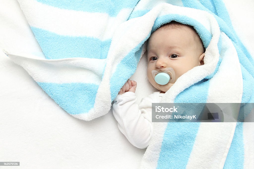 Belo bebê com Chupeta - Royalty-free Bebé Foto de stock