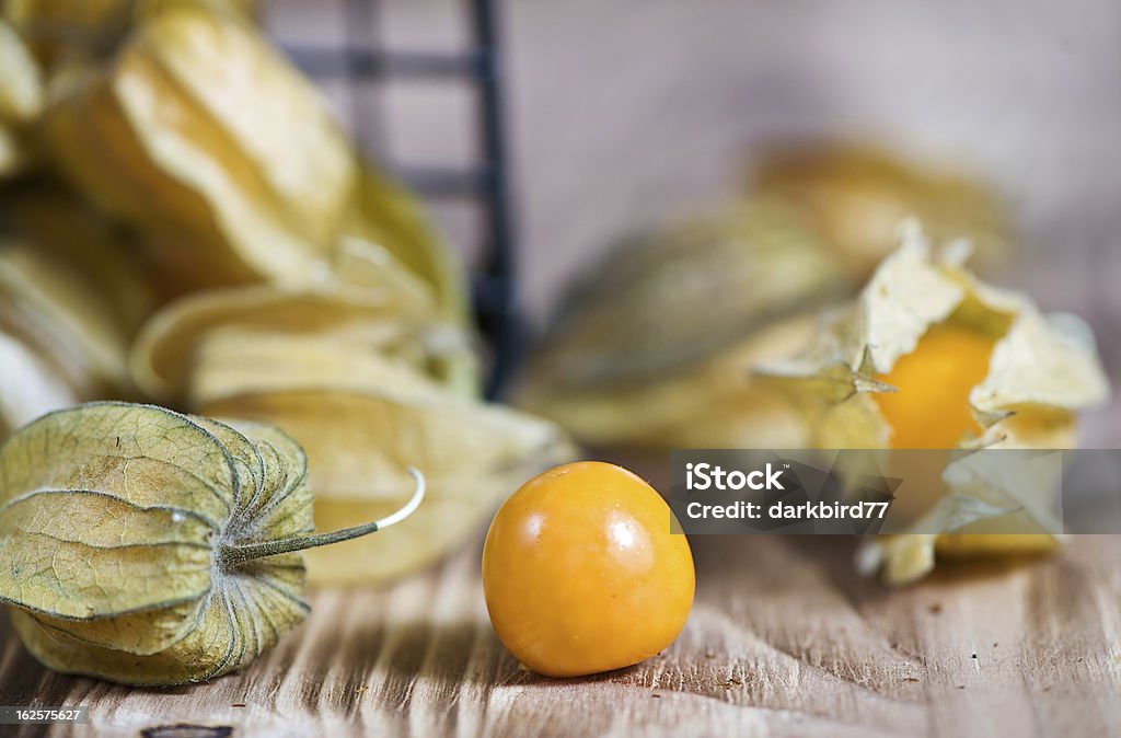 physalis Physalis on the wooden background Backgrounds Stock Photo