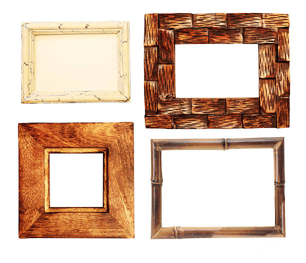 istock Collection of wooden frames 162575834