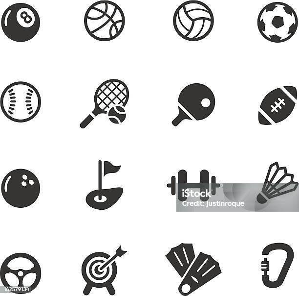 Basissporticons Stock Vektor Art und mehr Bilder von Icon - Icon, Sport, Fußball-Spielball