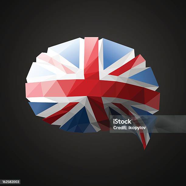 British Flag Speech Bubble Background Stock Illustration - Download Image Now - Backgrounds, Black Background, British Culture