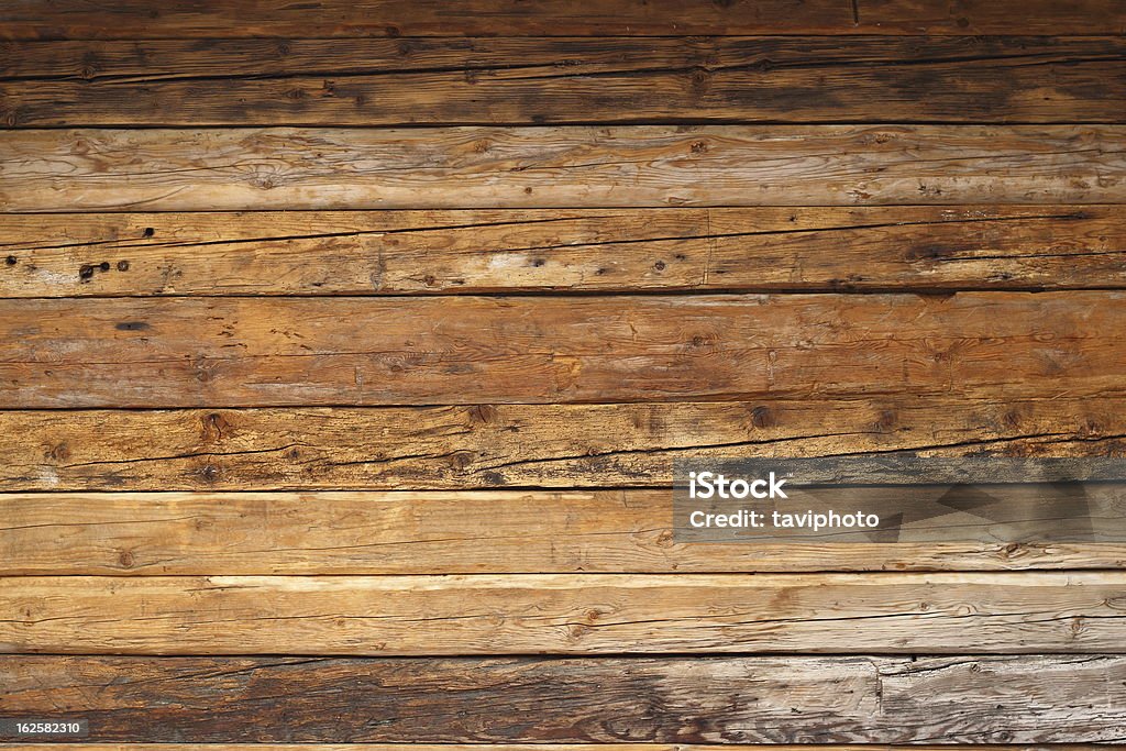 wood on a cabin textured wood on a mountain cabin facade Antique Stock Photo