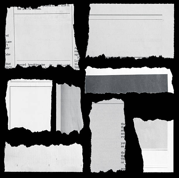 istock Several pieces of torn up paper 162587538