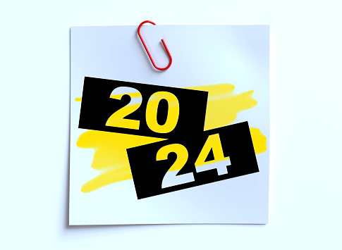 2024 Calendar,New year