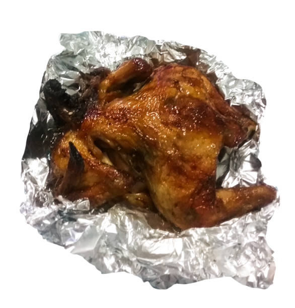 istock grill chicken wrap in aluminium foil 1625923104