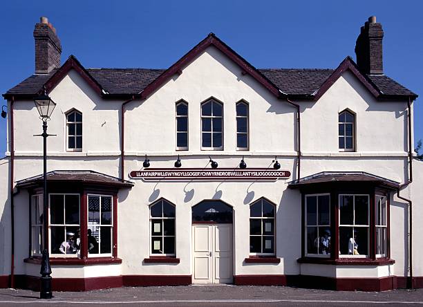 istock Llanfair railway station, Anglesey, Wales. 162594651