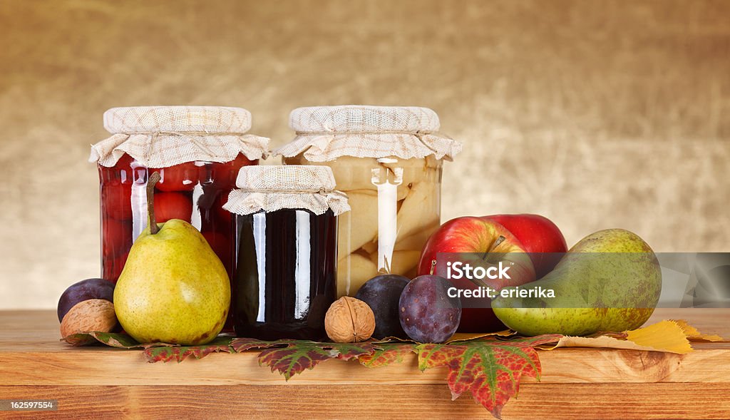 Compotas de frutas - Foto de stock de Alimentação Saudável royalty-free