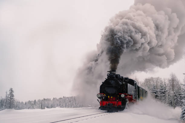 istock A train passing through the snow in the winter season 1626161205