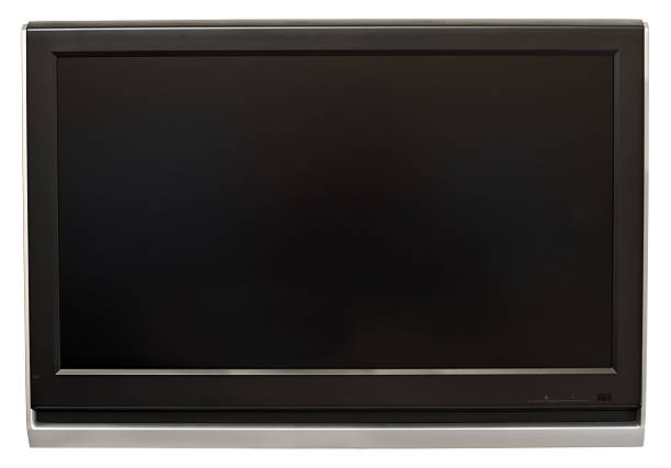 istock Isolated LCD TV on white background 162619831