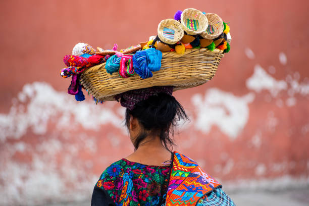 July 26th, Antigua, Guatemala. Streets of Antigua Guatemala. Antigua is one of the oldest cities in the country of Guatemala, considered a World Heritage Site by UNESCO. Its streets still retain their authenticity, and it is pride for its locals to demonstrate that they still preserve their traditions and culture among their streets.