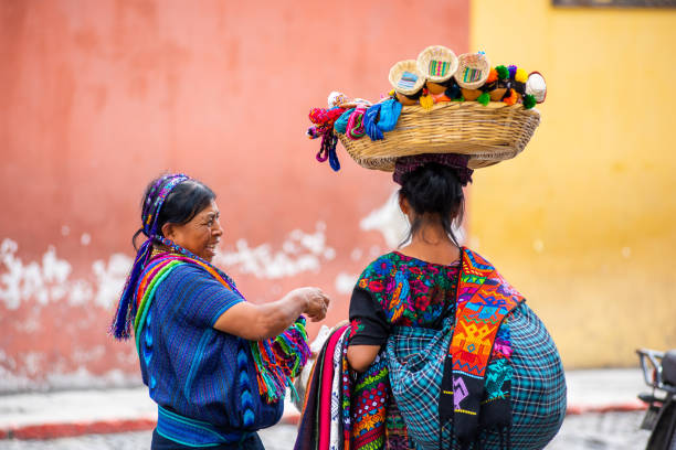 July 26th, Antigua, Guatemala. Streets of Antigua Guatemala. Antigua is one of the oldest cities in the country of Guatemala, considered a World Heritage Site by UNESCO. Its streets still retain their authenticity, and it is pride for its locals to demonstrate that they still preserve their traditions and culture among their streets.