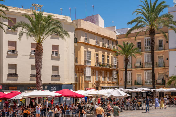 stare miasto, kadyks - christianity cadiz spain old town zdjęcia i obrazy z banku zdjęć