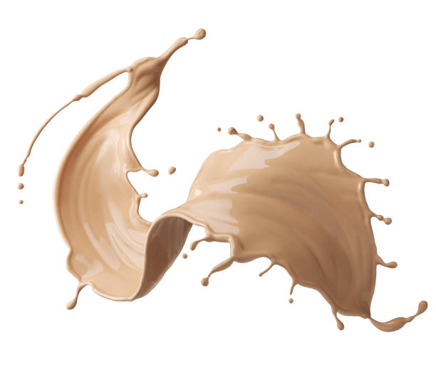 istock Cosmetic Liquid, foundation splash cream. 1626435078