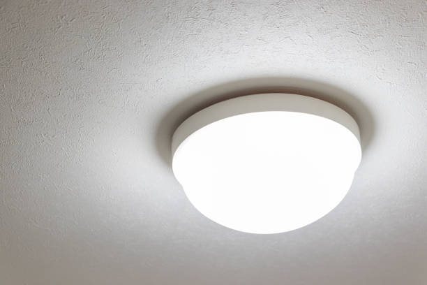 istock Ceiling light fixtures that light up the room 1626455331