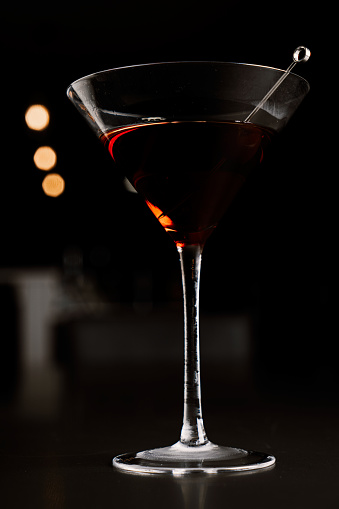 Manhattan Cocktail.  The drink was invented in New York City’s Manhattan Club around 1880.