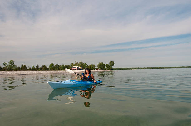 istock Woman in a Kayak 162650533