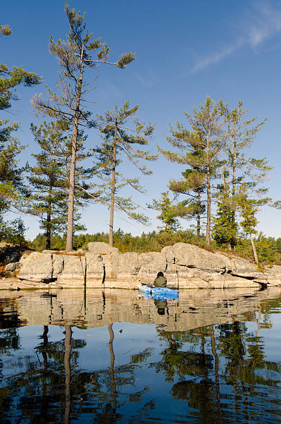 istock Calm Tranquil Northern Lake 162651722