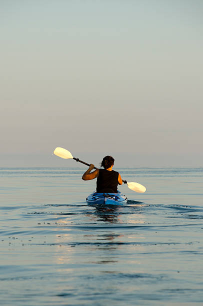 istock Woman Kayaking on Lake Ontario 162652365