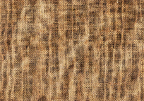 Antigüedades de alta resolución del yute abigarrado Grunge textura de lona photo