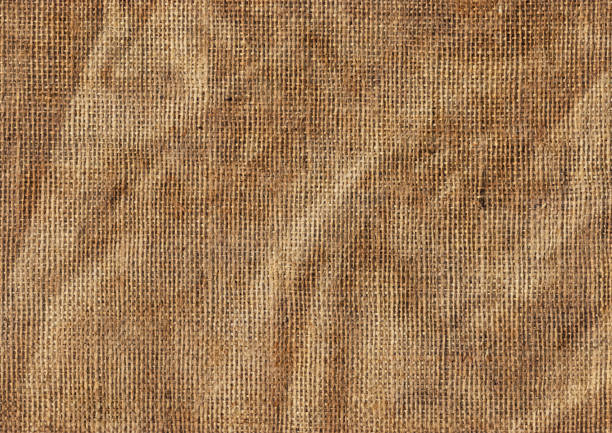 wysokiej rozdzielczości antyczny juty płótnie cętkowany grunge tekstury - burlap textile textured sack zdjęcia i obrazy z banku zdjęć