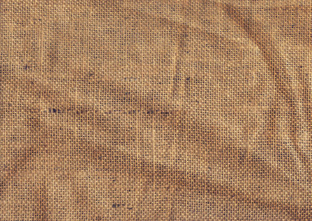 istock High Resolution Old Coarse Burlap Canvas Crumpled Grunge Texture 162652413