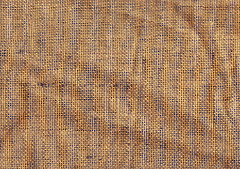 This Large, High Resolution Coarse, Crumpled Burlap Canvas (Jute, Sackcloth, Gunny) Grunge Texture Sample, is defined with exceptional details and richness, and represents the excellent choice for implementation in various CG Projects. 