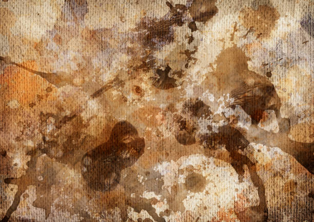 This High Resolution Scan of Artist's Abstract Acrylic Painting on Coarse, Primed, Jute Canvas Vignette Grunge Surface, is excellent choice for implementation in various CG design projects. 