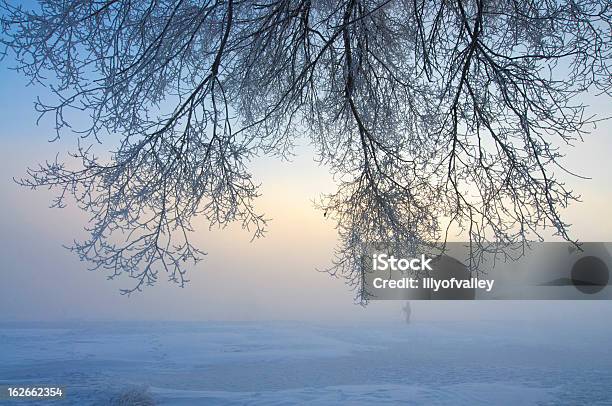 Hermoso Amanecer Y Cencellada De China Foto de stock y más banco de imágenes de Aire libre - Aire libre, China, Estación - Entorno y ambiente