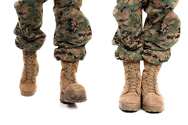 Photo of Marine Boots and Legs