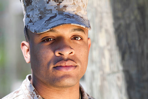 istock African American Marine 162662771