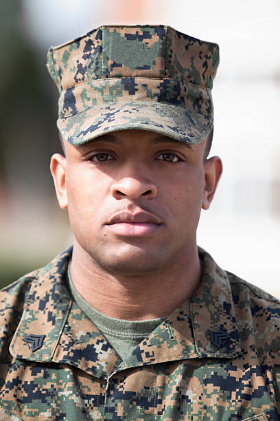 istock African American Marine 162662794