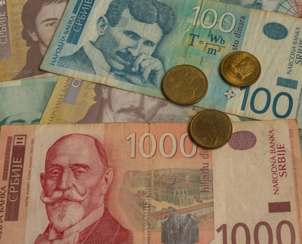 istock Serbian dinar banknotes and coins 1626638452