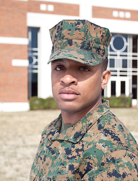 istock African American Marine 162665540