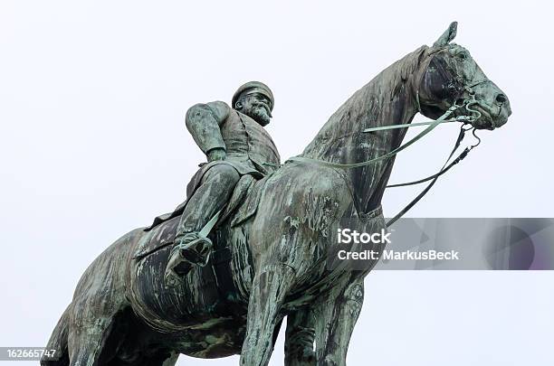 Ludwig Horsedenkmal Stockfoto und mehr Bilder von Architektur - Architektur, Bedeckter Himmel, Bronze