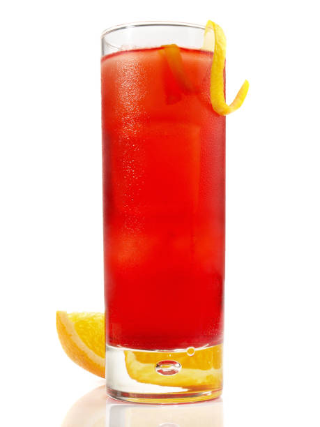 istock Negroni Cocktail on white Background - Isolated 1626668113