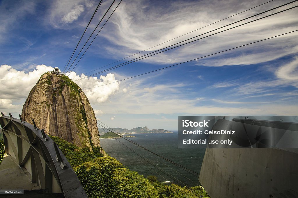 Câble à Pain de Sucre de Rio de Janeiro - Photo de Brésil libre de droits