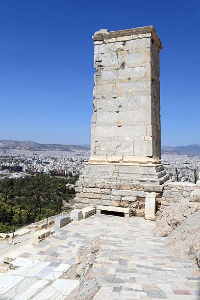 istock Side of Agrippa tower the Acropolis Propylaea 162678242