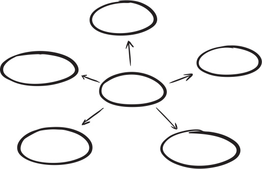 Empty Diagram Example Empty Diagram Stock Illustration - Download Image Now - Blank, Business ...