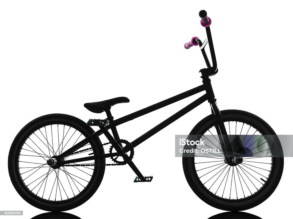 bmx велосипед силуэт - Стоковые фото Велосипедный мотокросс роялти-фри